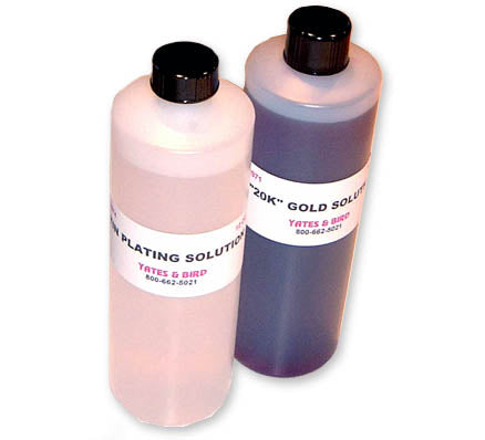 20K Gold Solution - Gold Plating Solution - Yates Motloid