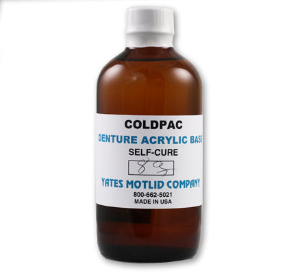 Coldpac Denture Acrylic Liquid